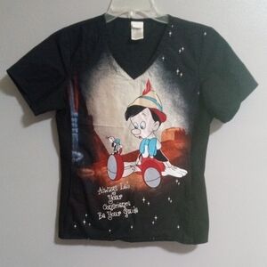 Disney Pinocchio Small Scrub Top